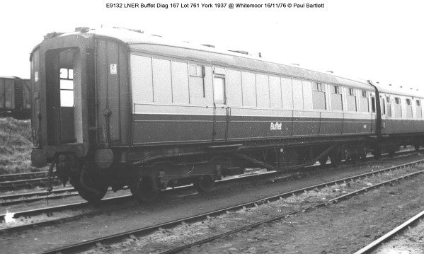 E9132 LNER Buffet @ Whitemoor 76-11-16 ´+¢ Paul Bartlett w